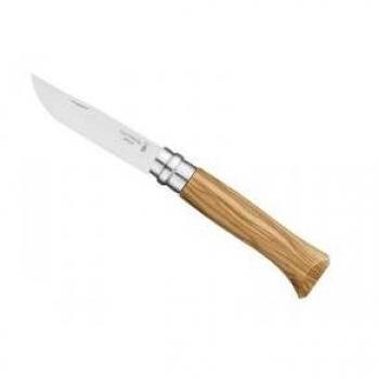 8 cm Olive Opinel Pocket Knife
