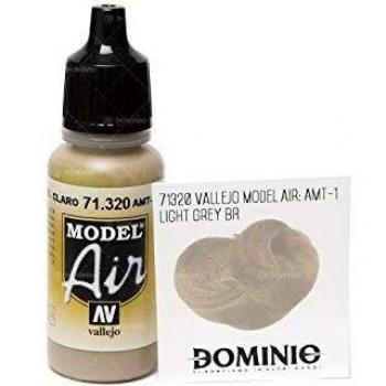 Vallejo Model Air III 17 mL AMT‑1 Grayscale Brown