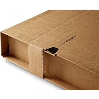 Sicherungslasche Versandkarton A4, COLOMPAC, 310x220x1-92mm