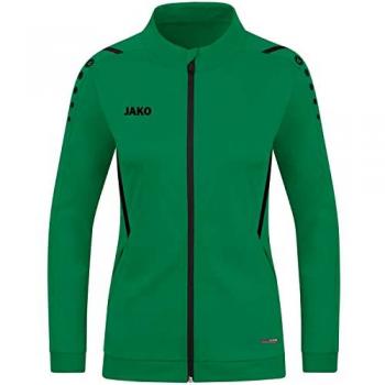 Women's Jako Challenge Polyester Jacket – Green, 44