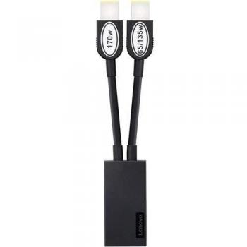 Lenovo USB Gender-Adapter 2 x USB Schwarz