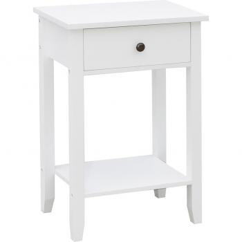 Table d'appoint Windsor avec tiroir et étagère