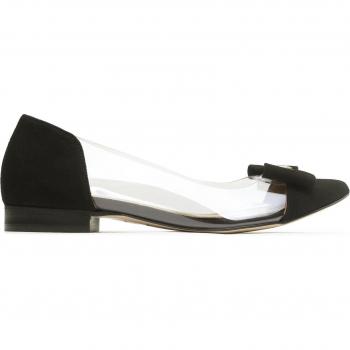 Klassische Ballerinas 1670 in Schwarz