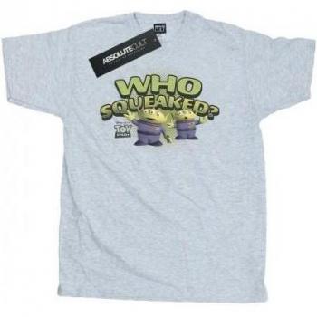 T-shirt Grigia Uomo Disney Toy Story Chi Ha Squittito?