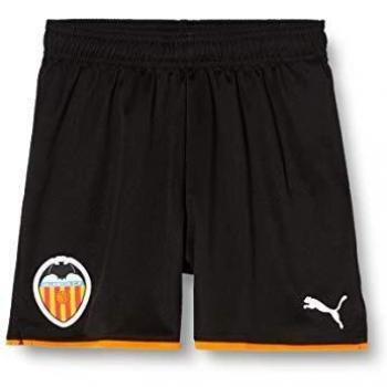 Puma Kids’ Valencia CF Unisex Short Pants – Black (Age 11–12)