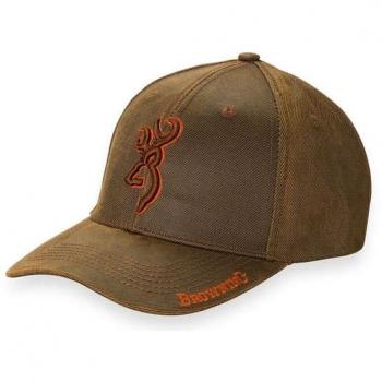 Browning Solid Brown Dura-Wax Baseball Hat