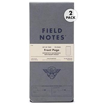 FrontPage Reporters Journal – FN-30, One Size, Grey