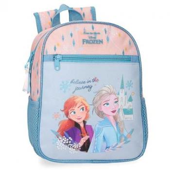Mochila Escolar Disney Frozen Azul 28 cm para Niñas