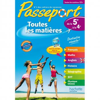Passeport toutes les matières, de la 5e à la 4e