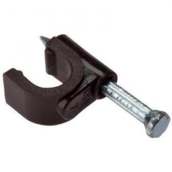 Q-crimp 5-7mm Black Round Cable Holders (100 Pieces)