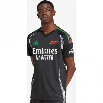 Adidas Arsenal Away Shirt 2024-25 (Black, Large)