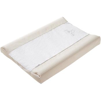 PETIT PRAIA Piu Piu Infant Bath Changing Mat Cover (White/Beige, 50 x 80 cm)