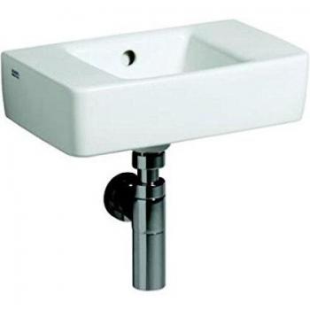 Lavabo KERAMAG Renova Plan con Reboso 400x250 mm sin Orificio
