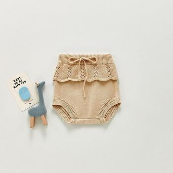 Shorts de Lana con Volantes PP