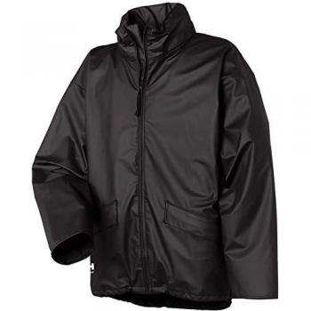 Helly Hansen Voss Unisex Black Raincoat