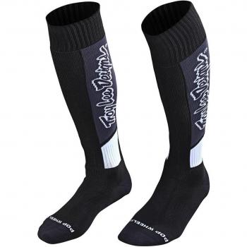 Chaussettes Thick Troy Lee Designs GP Vox pour Jeunes Noir M/L