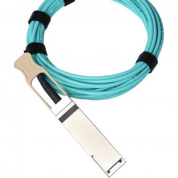 CBO Avaya AOC QSFP 20M Ricetrasmettitore Arancio