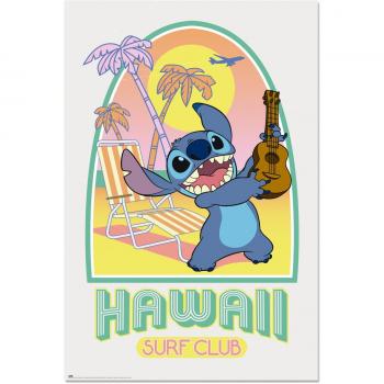 Hawaii Surf Club Wandbild von Stitch