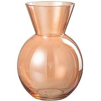 Vase Chic en Verre Lucy 23cm Orange