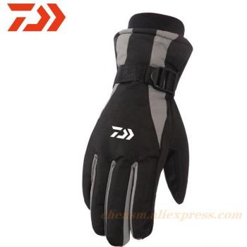 Dawa Thick Plush Print Ski Gloves