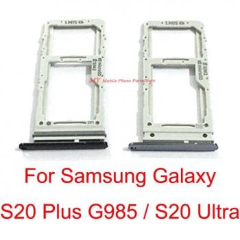 Bandeja de SIM y Micro SD para Samsung Galaxy S20 Plus y S20 Ultra