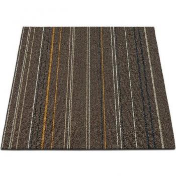 Dalles de moquette Autoportantes Warsaw Marron 50 x 50 cm