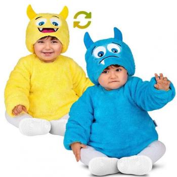 Disfraz de Monstruo Amarillo-Azul para Niños