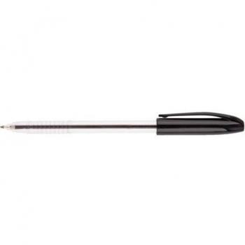 Ballpoint Pen With Security Ink Black Pack 20