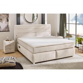 Jockenhöfer Gruppe Boxspringbett Livia, modern mit LED