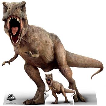 T-Rex en Carton Hauteur 1m Décoration Jurassic World