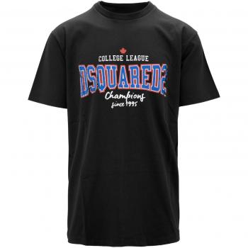 Men's Black DSquared2 Cotton T-Shirt – Size S