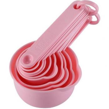 10 Piece Plastic Measuring Spoons for Cooking