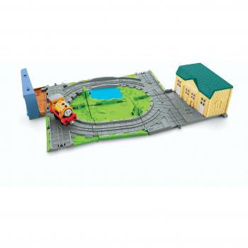 Mini Set Portatile per Negozio di Pittura di Sodor di Thomas & Friends (Mattel W9325)