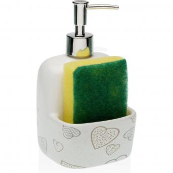 Versa 21440176 – Dispenser di Sapone in Ceramica Cosy