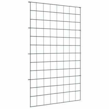 Pond Guard Set – 8 Pieces, Green, 50×80 cm, VidaXL Steel