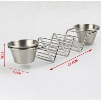 Soporte de tacos de acero inoxidable