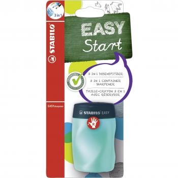 Stabilo Easy Start Potlouder Scherper côté droit blister pétrole