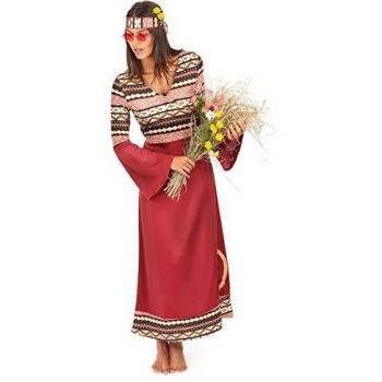 Vegaoo – Bordeaux Hippie-Damenbekleidung