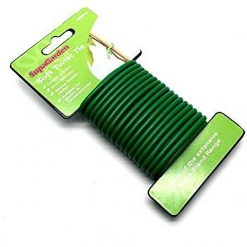 Soft Twist Rubber Coated Garden Wire Plant Ties 5m