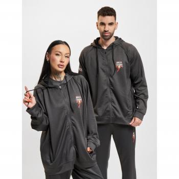 Trainingsjacke DEF DEF ELF Berlin Thunder Übergangjacken, Herren, Gr. L, blau (antracite), 100% Polyester, mehrfarbig, klassisch, normal, ohne Ausschnitt, Jacken