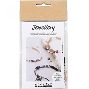 Kit DIY bijoux, bracelet avec fermoir, 1 unité