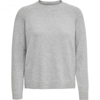 Jersey Only Rica Life gris para mujer