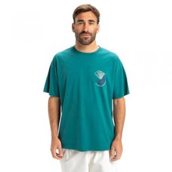T-shirt Quicksilver Verde Regular Fit 80/33