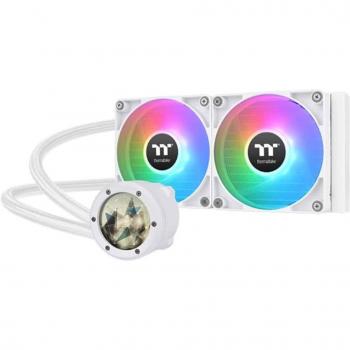 Thermaltake TH240 V2 Ultra ARGB Sync CPU Liquid Cooler All-In-One wh, CPU Wasserkühler, Weiss