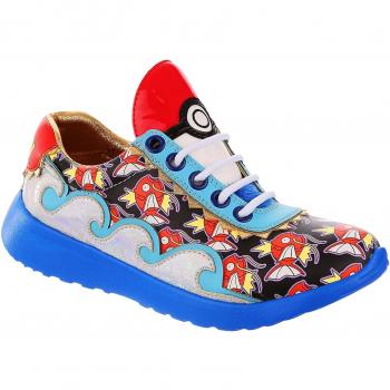 Irregular Choice Pokémon Gone Fishing Low Tops
