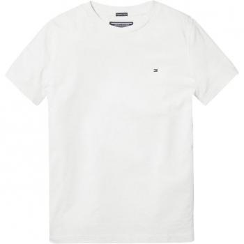 Tommy Hilfiger Rundhalsshirt »BOYS BASIC CN KNIT S/S«, mit Tommy Hilfiger Logo-Flag
