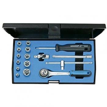 Juego de Vasos Gedore 20 EMU-3 1/4 4-13 mm