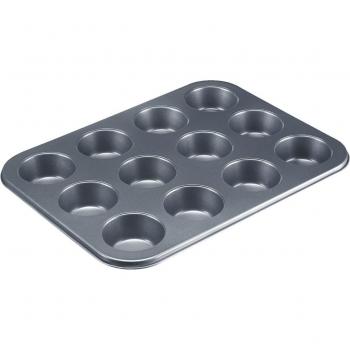 Muffin Pan Classic Westmark 35x26.5x3 cm Nero
