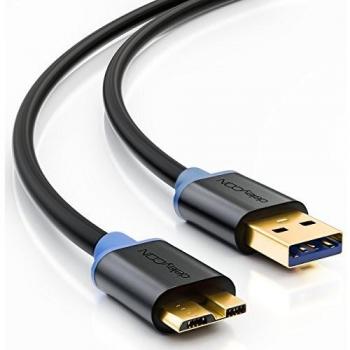 DeleyCON 0,5m Micro USB Datenkabel