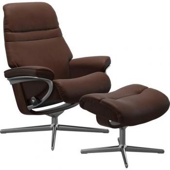 Relaxsessel STRESSLESS Sunrise, Holzakzent Braun